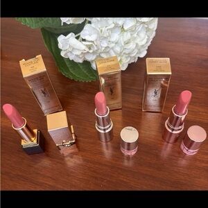 Yves Saint Laurent Lipstick Collection - Vibrant Pink Shades